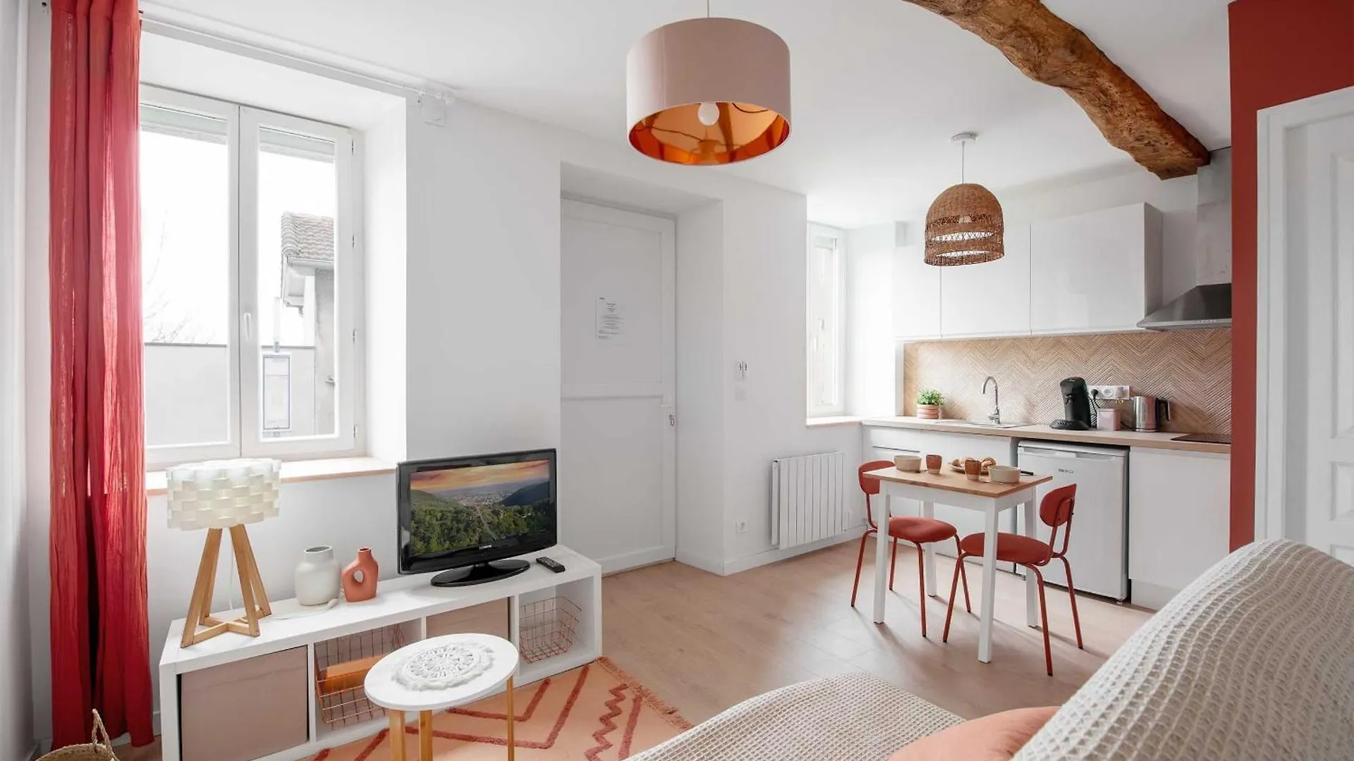 Apartament Agreable Studio Cosy Entierement Renove Mazamet Francja